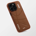 Apple iPhone 15 Pro Max Uyumlu Kılıf Magsafe Şarj Özellikli Youngkit Backboard Serisi Leather Kapak - 3