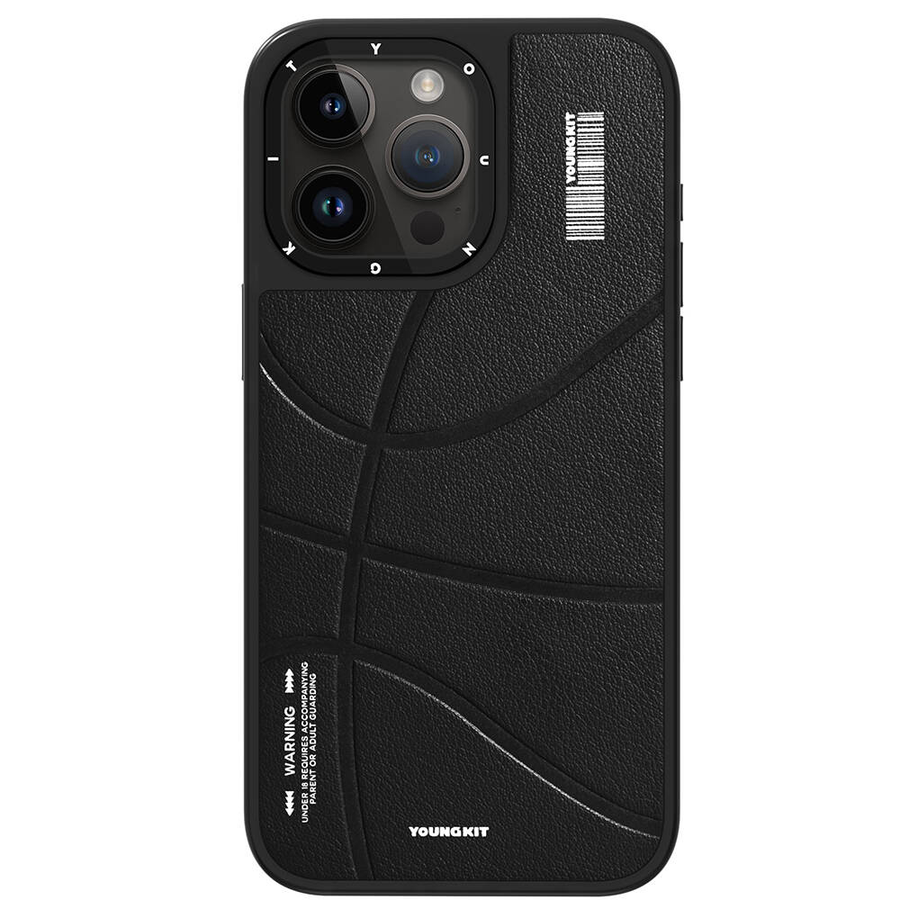 Apple iPhone 15 Pro Max Uyumlu Kılıf Magsafe Şarj Özellikli Youngkit Backboard Serisi Leather Kapak - 7