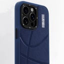 Apple iPhone 15 Pro Max Uyumlu Kılıf Magsafe Şarj Özellikli Youngkit Backboard Serisi Leather Kapak - 8