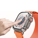 Apple Watch Ultra 49mm Uyumlu Wiwu Wi-JD106 Easy Install Akıllı Saat Temperli Cam Ekran Koruyucu - 2