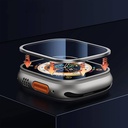 Apple Watch Ultra 49mm Uyumlu Wiwu Wi-JD106 Easy Install Akıllı Saat Temperli Cam Ekran Koruyucu - 7