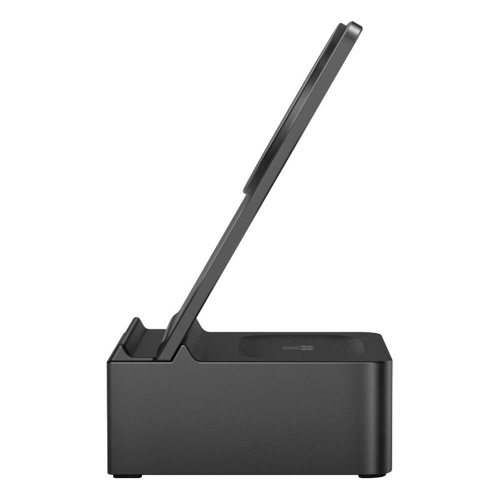 Wiwu Wi-W011 Platinum 3in1 Dijital Saatli ve Alarmlı Hızlı Şarj Özellikli Magnetik Kablosuz Şarj Standı - 5