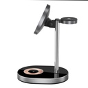Wiwu Wi-W003 Light and Shadow 3in1 Hızlı Şarj Özellikli Magnetik Kablosuz Şarj Standı - 3