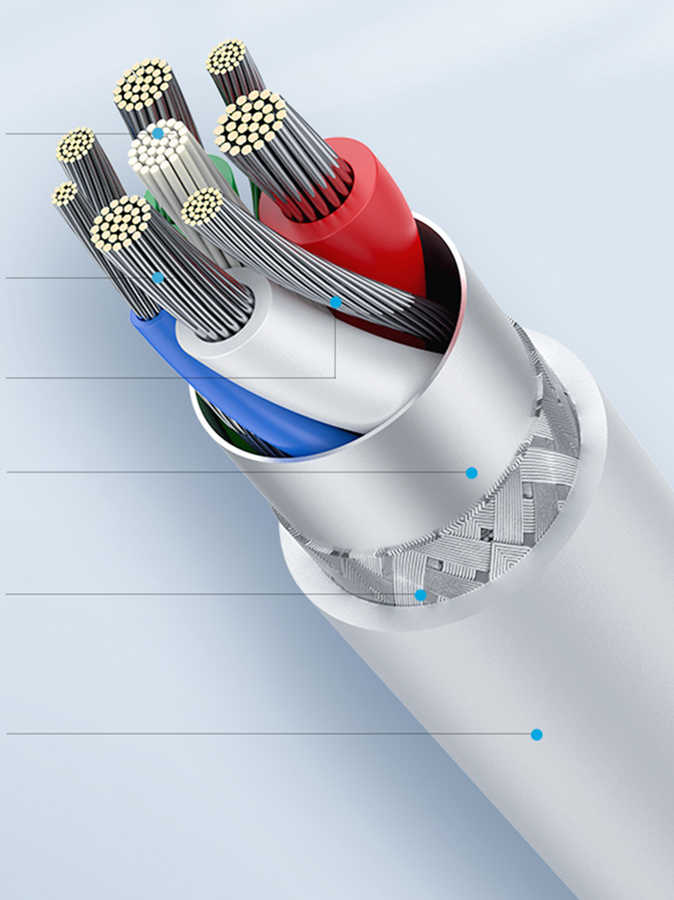 Wiwu G10 Gear Charging Micro Kablo - 4