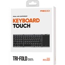 Recci RCS-K01 Katlanabilir Kablosuz Multifonksiyonel Touchpad Klavye