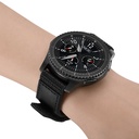 Samsung Gear S3 Uyumlu (22mm) Magic Nylon Kordon - 5