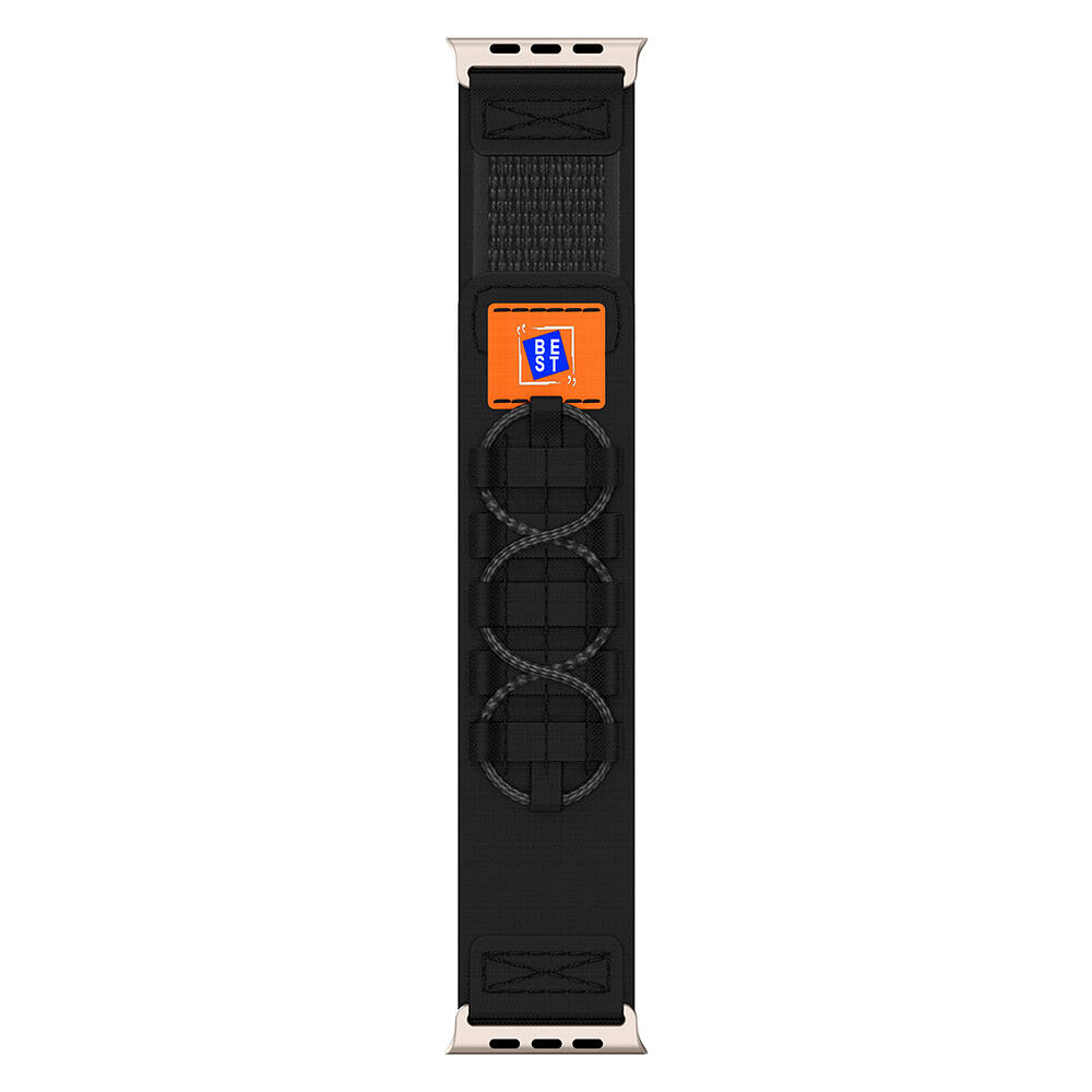 Apple Watch Ultra 49mm Uyumlu Zore KRD-99 Hasır Kordon - 25