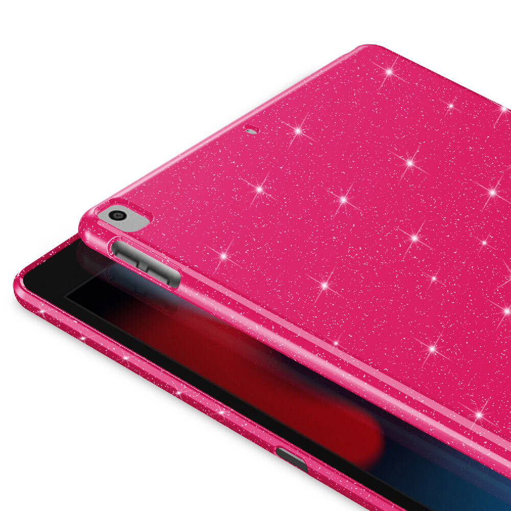 Apple iPad 10.2 Uyumlu (8 Generation) Glittered Shiny Look Zore Tablet Koton Case - 8