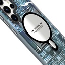 Samsung Galaxy S24 Ultra Uyumlu Kılıf Magsafe Şarj Özellikli YoungKit Technology Serisi Kapak - 3