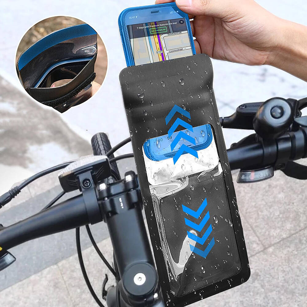 Go Des GD-HD907 Su Geçirmez Tasarımlı Bisiklet ve Motosiklet Telefon Tutucu - 3