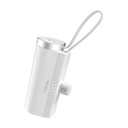 Wiwu Wi-W026 Capsule Serisi 2in1 Mini Taşınabilir Standlı Askılı Type-C PD Powerbank 5000mAh - 4