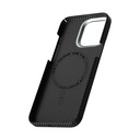 Apple iPhone 15 Plus Uyumlu Kılıf Wiwu HHX-016 Karbon Fiber 600D Mars Kevlar Kapak - 3