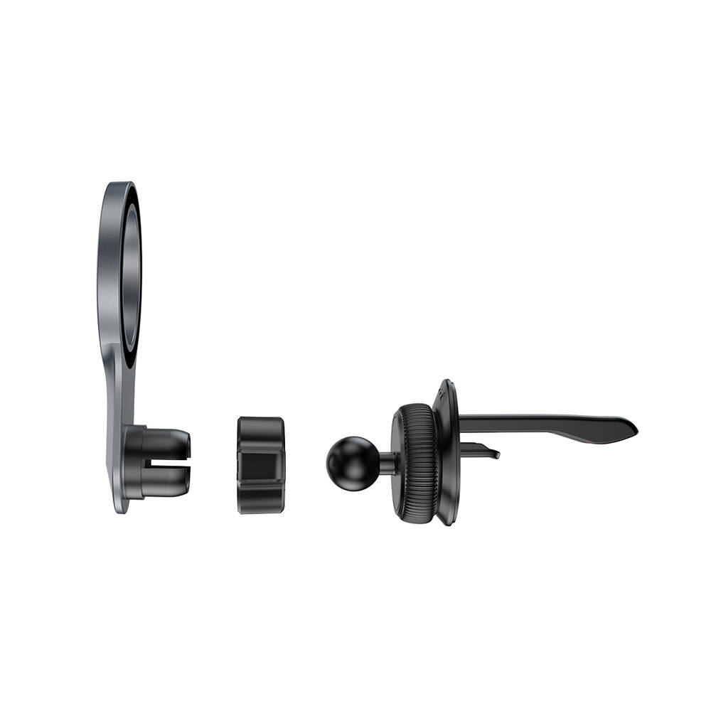 Wiwu CH50 360 Derece Dönebilen Havalandırma Tasarım Magnetik Araç Telefon Tutucu - 1
