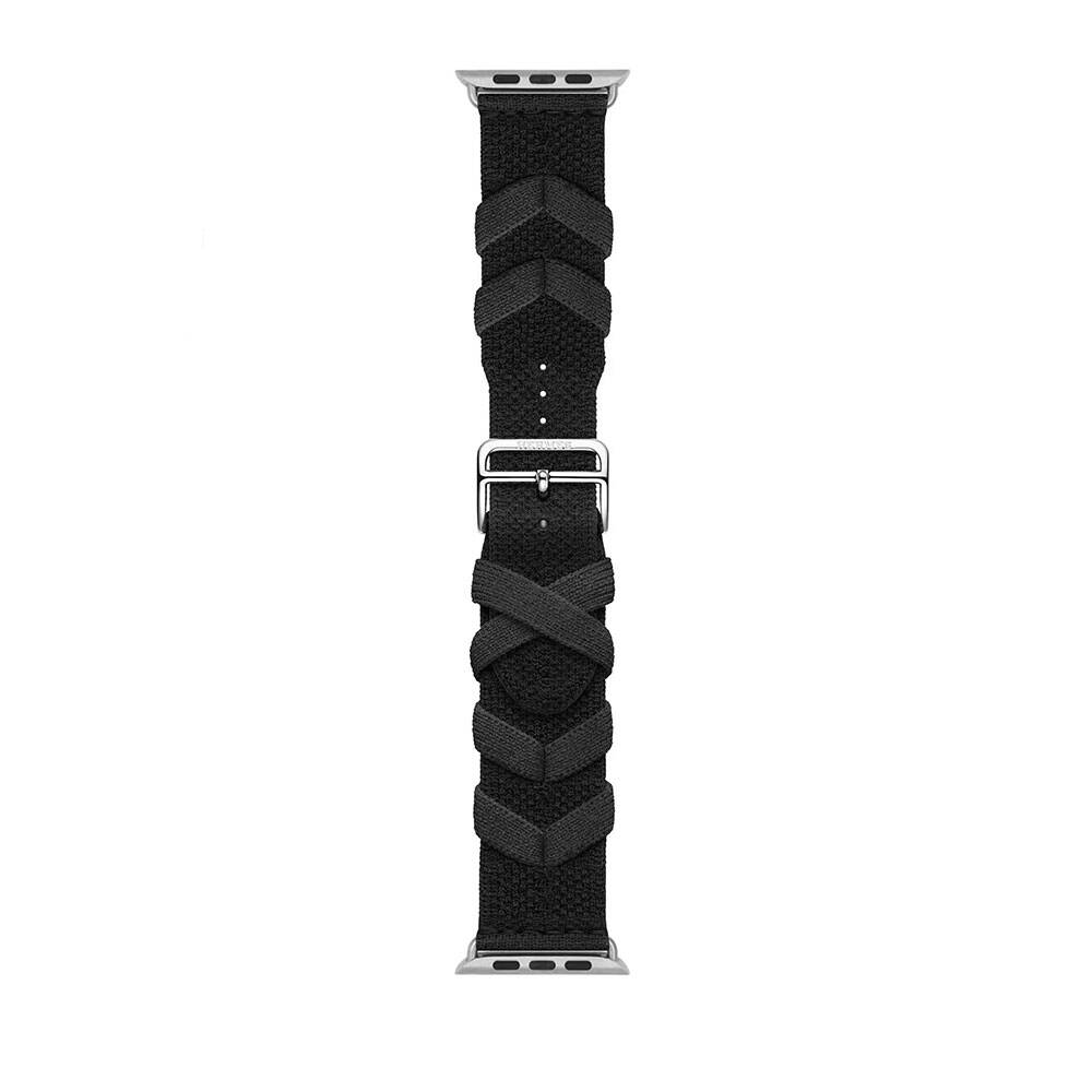 Apple Watch 40mm Uyumlu Zore KRD-97 Sarmal Örgü Tasarımlı Kordon - 3