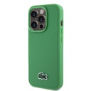 Apple iPhone 15 Pro Max Uyumlu Kılıf Lacoste Orjinal Lisanslı PU Pike Desenli Arka Yüzey İkonik Timsah Dokuma Logolu Kapak - 8