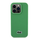 Apple iPhone 15 Pro Max Uyumlu Kılıf Lacoste Orjinal Lisanslı PU Pike Desenli Arka Yüzey İkonik Timsah Dokuma Logolu Kapak - 9