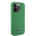 Apple iPhone 15 Pro Max Uyumlu Kılıf Lacoste Orjinal Lisanslı PU Pike Desenli Arka Yüzey İkonik Timsah Dokuma Logolu Kapak - 10