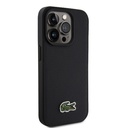 Apple iPhone 15 Pro Max Uyumlu Kılıf Lacoste Orjinal Lisanslı PU Pike Desenli Arka Yüzey İkonik Timsah Dokuma Logolu Kapak - 17