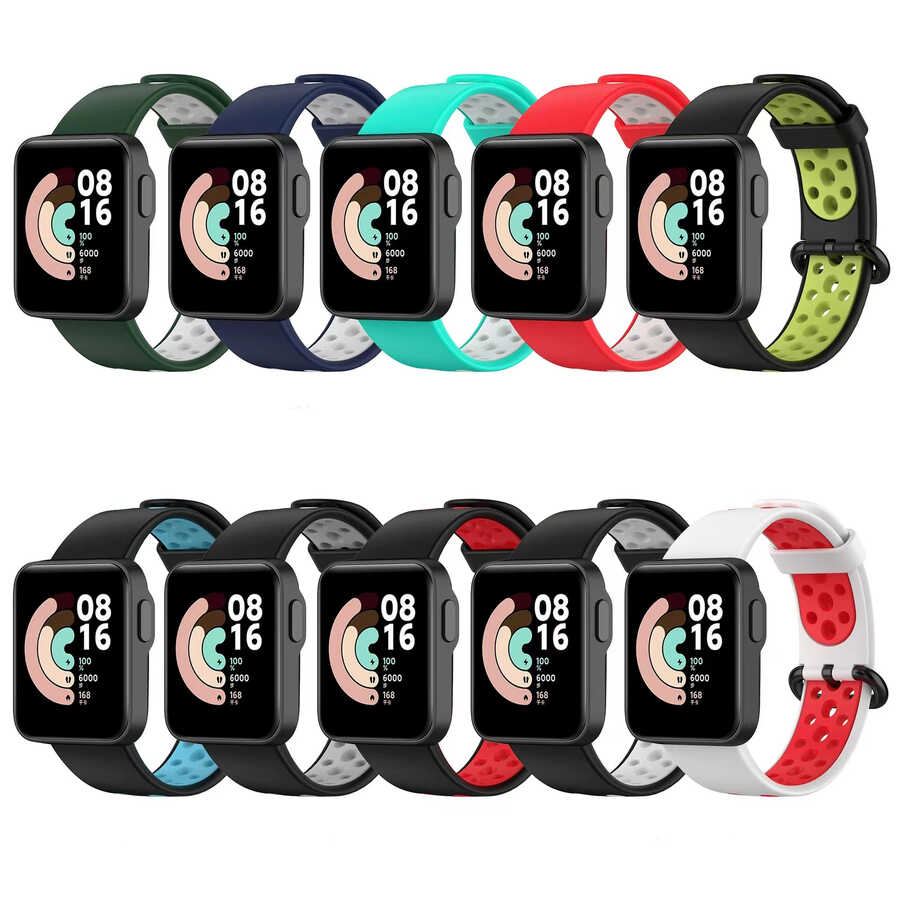 Xiaomi Redmi Watch 2 Lite Uyumlu KRD-02 Silikon Kordon - 6