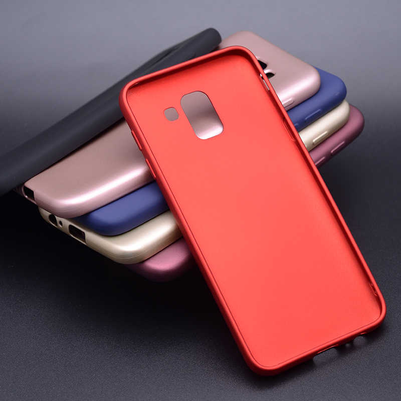 Samsung Galaxy J6 Uyumlu Kılıf Zore Premier Silikon Kapak - 1