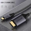 Qgeem QG-UA09 Type-C To HDMI Kablo - 4