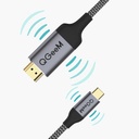 Qgeem QG-UA09 Type-C To HDMI Kablo - 7