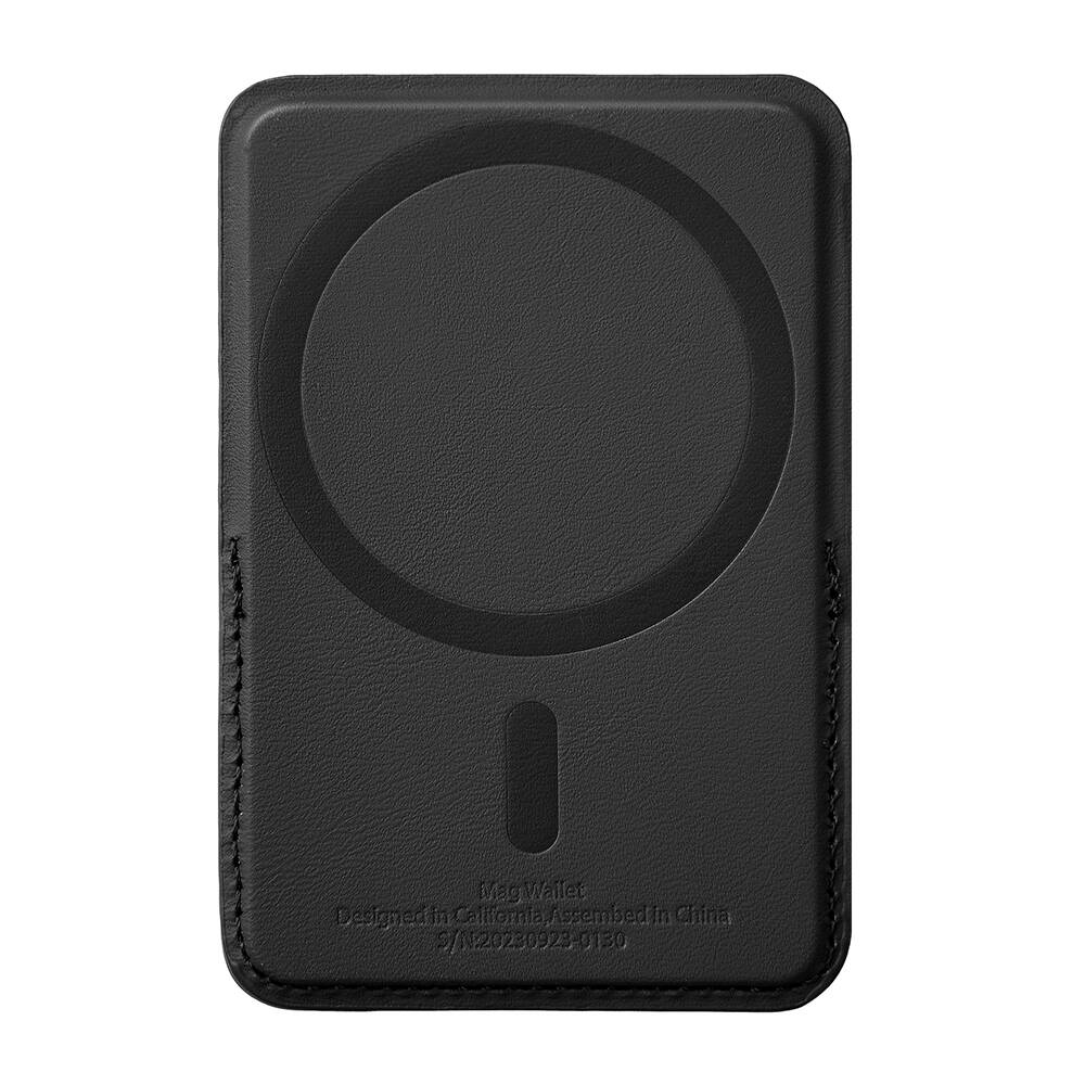 Wiwu MW-001 Pop-Up Sade Tasarımlı 3 Hazneli PU Magnetik Standlı Kartlık - 1