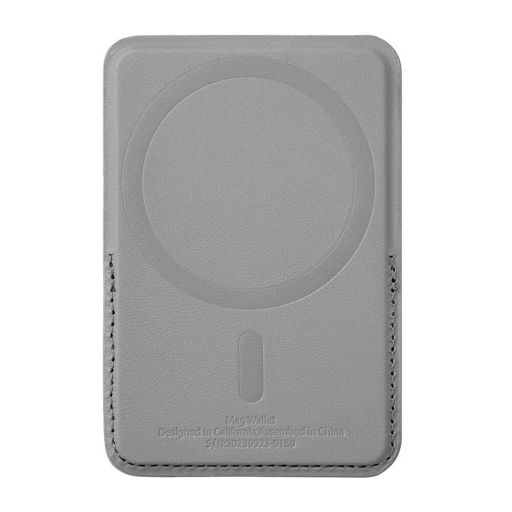 Wiwu MW-001 Pop-Up Sade Tasarımlı 3 Hazneli PU Magnetik Standlı Kartlık - 2