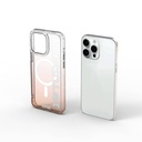 Apple iPhone 15 Pro Max Uyumlu Kılıf Magsafe Şarj Özellikli Transparan Renk Geçişli Wiwu Turkey C Serisi Kapak - 2