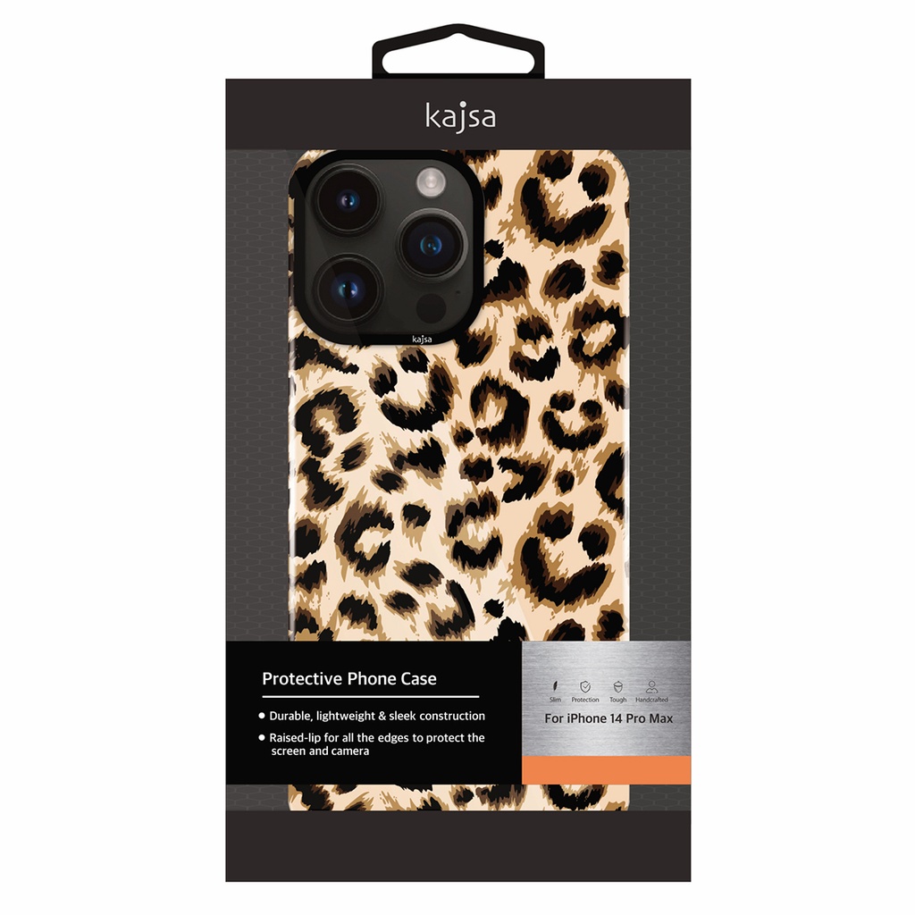 Apple iPhone 14 Pro Max Uyumlu Kılıf HD Desenli Kajsa Shield Plus Wild Serisi Kapak - 8
