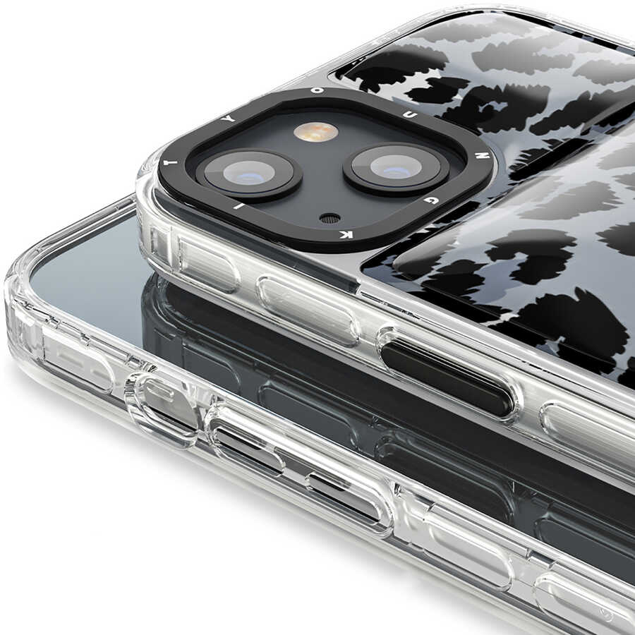 Apple iPhone 13 Uyumlu Kılıf YoungKit Leopard Article Serisi Kapak - 12