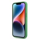 Apple iPhone 15 Uyumlu Kılıf Lacoste Orjinal Lisanslı PU Pike Desenli Arka Yüzey İkonik Timsah Dokuma Logolu Kapak - 4