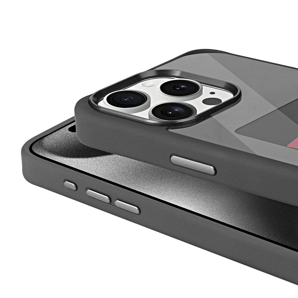 Apple iPhone 15 Pro Uyumlu Kılıf Ekranı Yansıtan Zore Akıllı NFC Kapak - 3