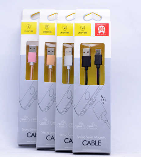 Zore Metal Manyetic Uçlu Lightning Usb Kablo - 3