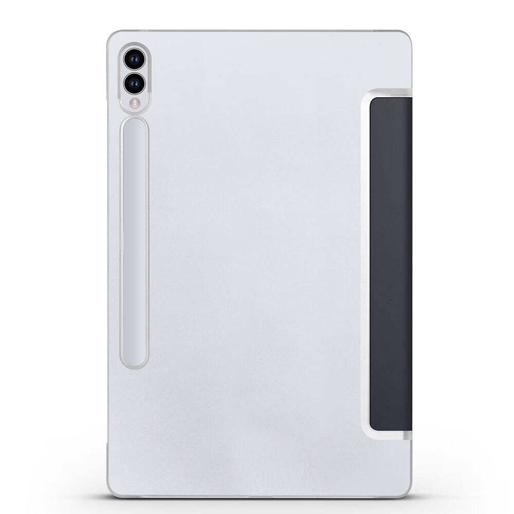 Samsung Galaxy Tab S9 FE Plus Uyumlu Zore Smart Cover Standlı 1-1 Kılıf - 3