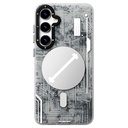 Samsung Galaxy S24 Uyumlu Kılıf Magsafe Şarj Özellikli YoungKit Technology Serisi Kapak - 2