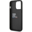 Apple iPhone 14 Pro Max Uyumlu Kılıf BMW PU Deri Ve Karbon Dizayn Kapak