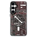Samsung Galaxy S24 Uyumlu Kılıf Magsafe Şarj Özellikli YoungKit Technology Serisi Kapak - 4