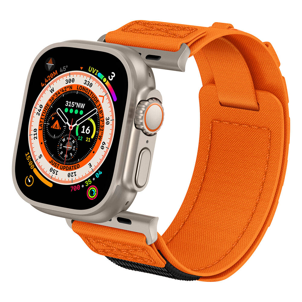 Apple Watch 44mm Uyumlu Zore KRD-99 Hasır Kordon - 6
