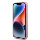Apple iPhone 15 Uyumlu Kılıf Guess Orjinal Lisanslı 4G Büyük Metal Logolu Glitter Kapak - 17