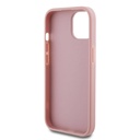 Apple iPhone 15 Uyumlu Kılıf Guess Orjinal Lisanslı 4G Büyük Metal Logolu Glitter Kapak - 19