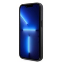 Apple iPhone 14 Uyumlu Kılıf Guess Orjinal Lisanslı PU Deri Taşlı Üçgen Logo 4G Desenli Kapak - 15