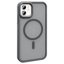 Apple iPhone 11 Uyumlu Kılıf Magsafe Şarj Özellikli Mat Arka Yüzey Zore Sio Kapak - 14