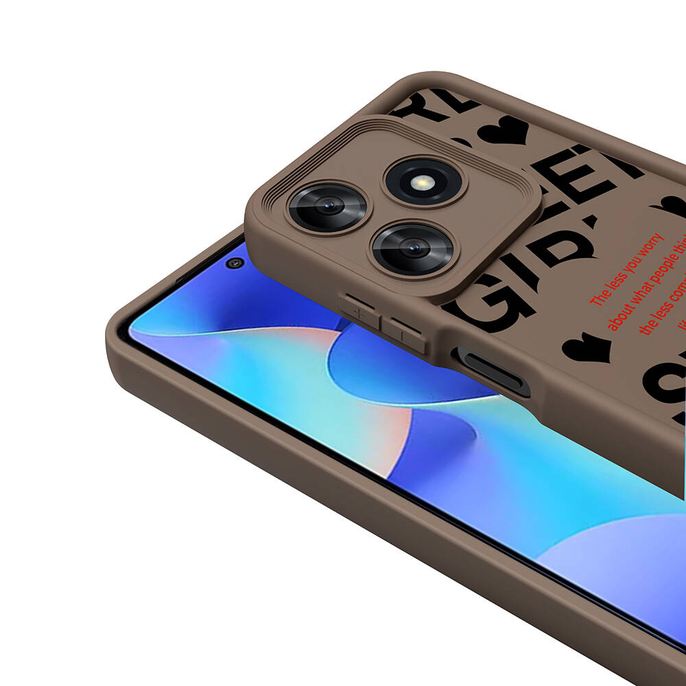 Tecno Spark 10 4G Uyumlu Kılıf Kamera Korumalı Baskılı Arka Yüzey Zore Klas Kapak - 7