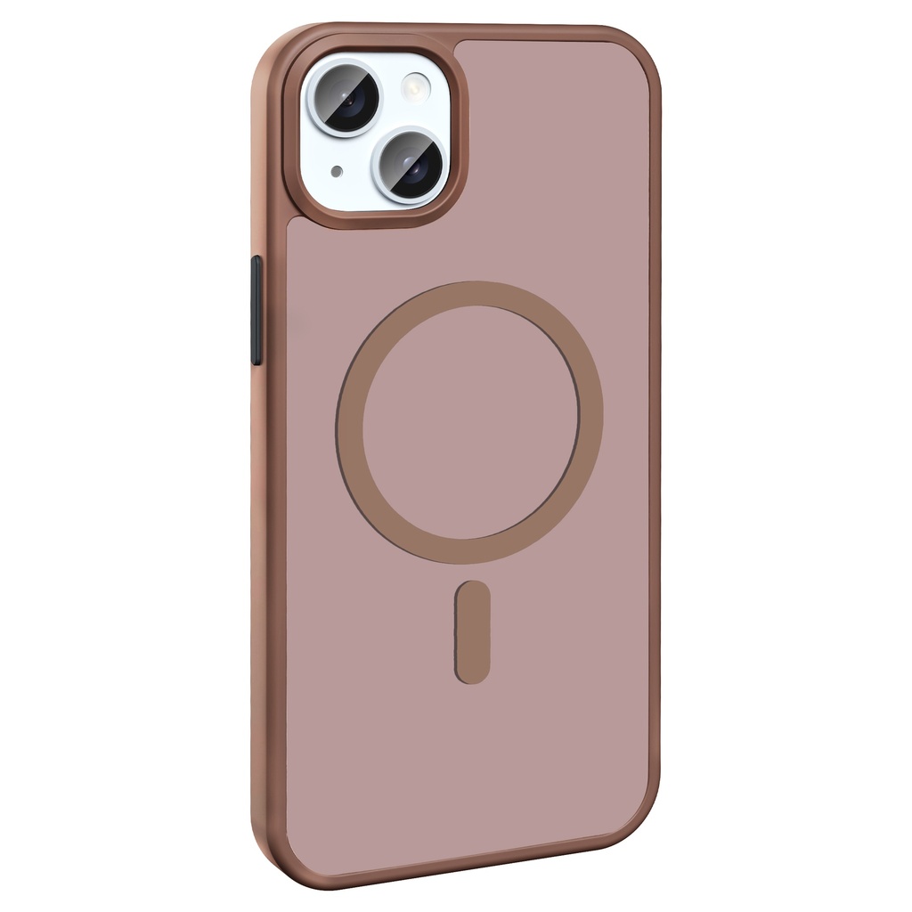 Apple iPhone 14 Plus Uyumlu Kılıf M-safe Şarj Özellikli Mat Arka Yüzey Zore Sio Kapak - 16