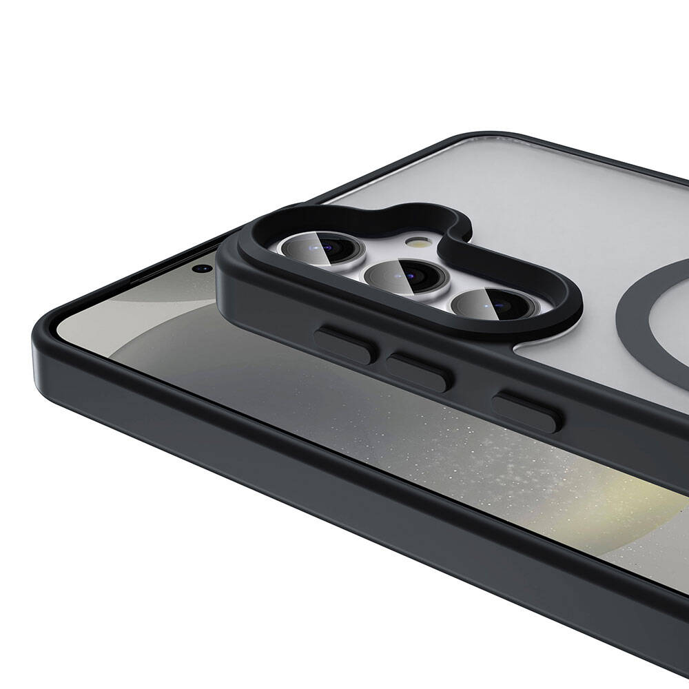 Samsung Galaxy S24 Plus Uyumlu Kılıf Magsafe Şarj Özellikli Mat Arka Yüzey Zore Sio Kapak - 3