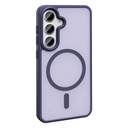 Samsung Galaxy S24 Plus Uyumlu Kılıf Magsafe Şarj Özellikli Mat Arka Yüzey Zore Sio Kapak - 11