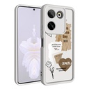 Tecno Camon 20 Pro 4G Uyumlu Kılıf Kamera Korumalı Baskılı Arka Yüzey Zore Klas Kapak - 3