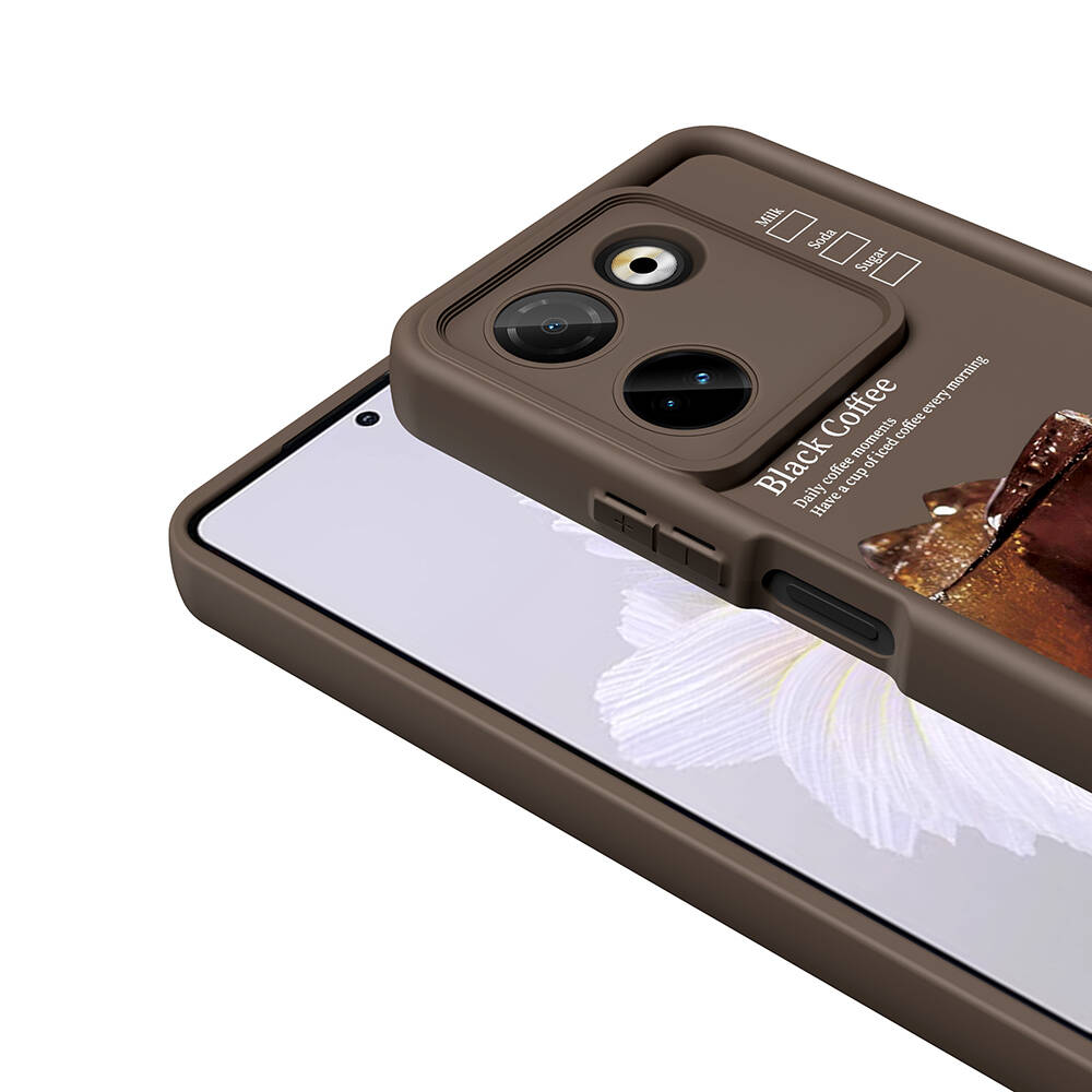 Tecno Camon 20 Pro 4G Uyumlu Kılıf Kamera Korumalı Baskılı Arka Yüzey Zore Klas Kapak - 4