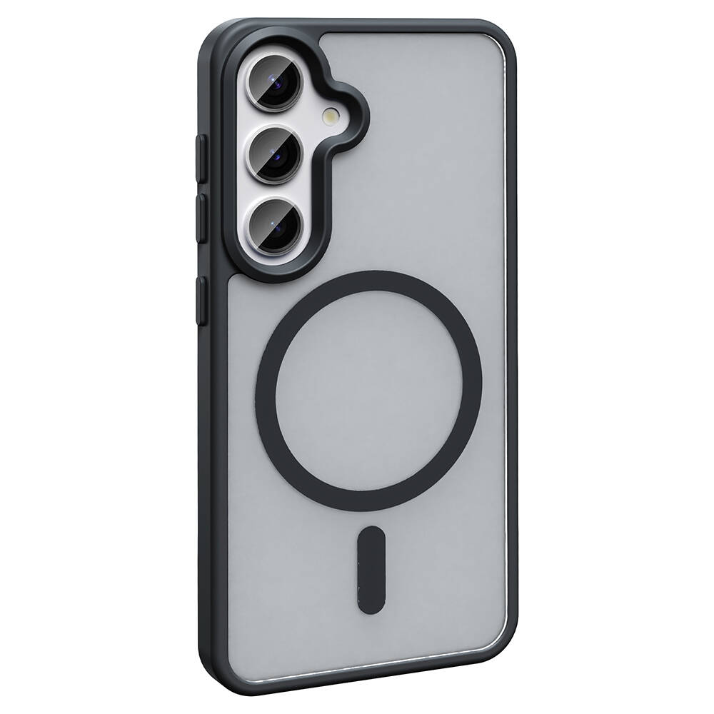 Samsung Galaxy S23 FE Uyumlu Kılıf Magsafe Şarj Özellikli Mat Arka Yüzey Zore Sio Kapak - 7